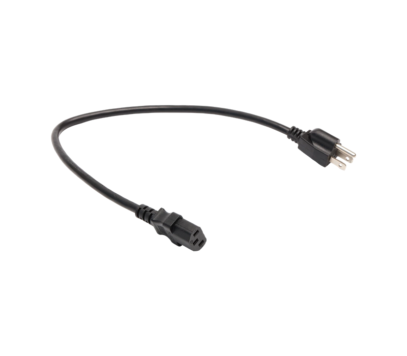 JT-3/FY-3+JT-ST3 15A 125V Three-Pin US Standard Plug na May IEC C13 Connector