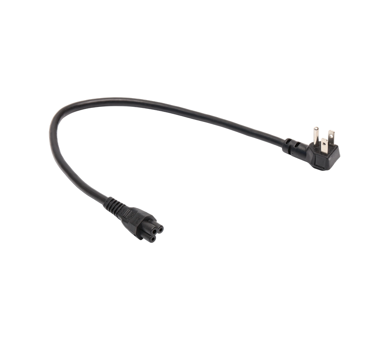 JT-3B+JT-ST2B/ST2B 15A 125V American Standard 3-Pin 90-Degree Angle Plug-in Connector para sa IEC C5
