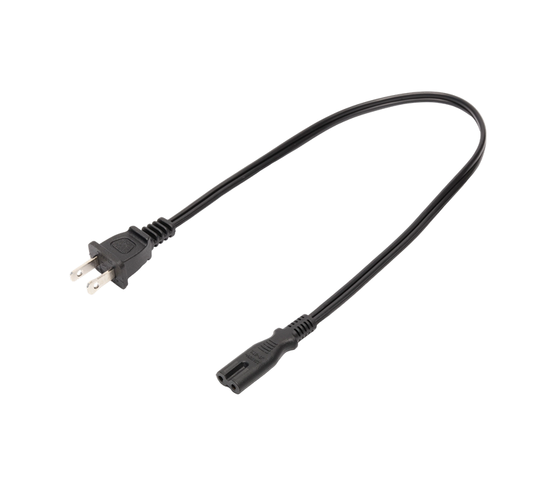 JT-2+ST2/FY-ST2 10A 125V Two-Pin American Standard Plug na may IEC Connector C7