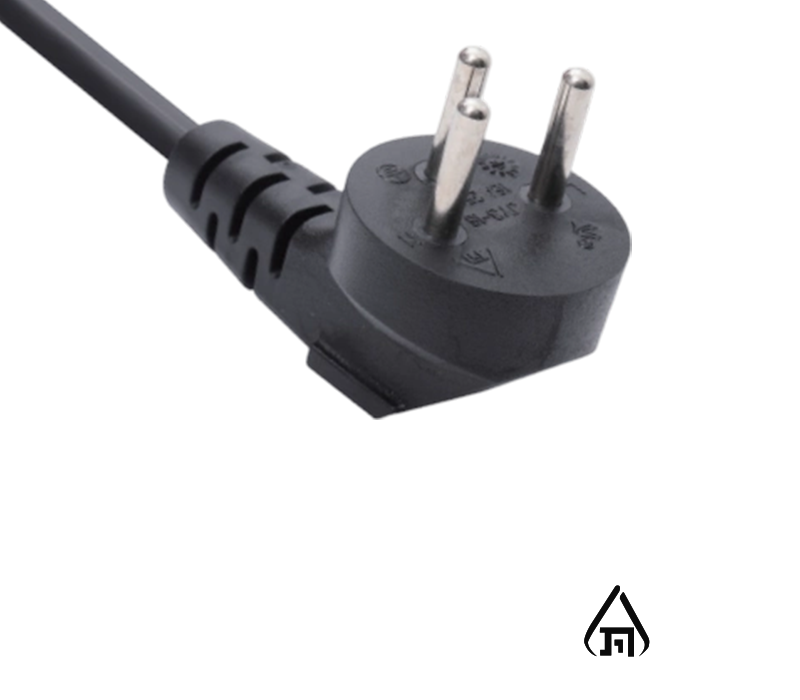JY3-16 16A 250V Three-Pin Israel 90-Degree Elbow Plug