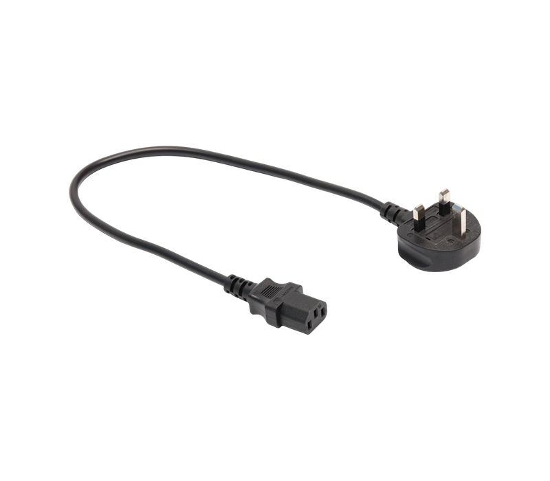 FY006A+JT-ST3 13A 250V British Three-Pin Plug na May Fuse na Nilagyan Sa IEC Connector C13