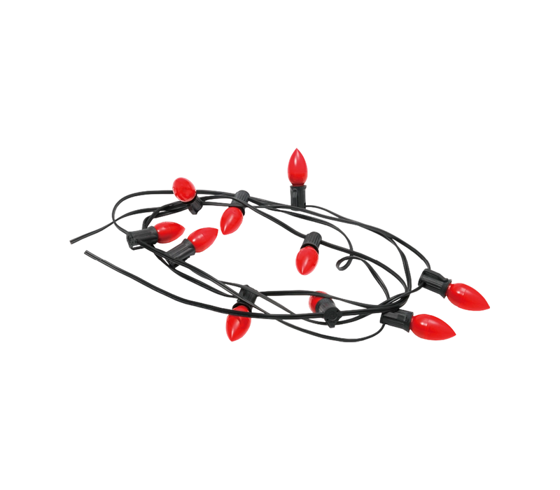 LED Outdoor Waterproof Christmas String Lights 24V 15m 25 Bulbs Bluetooth na App na Nagbabago ng Kulay