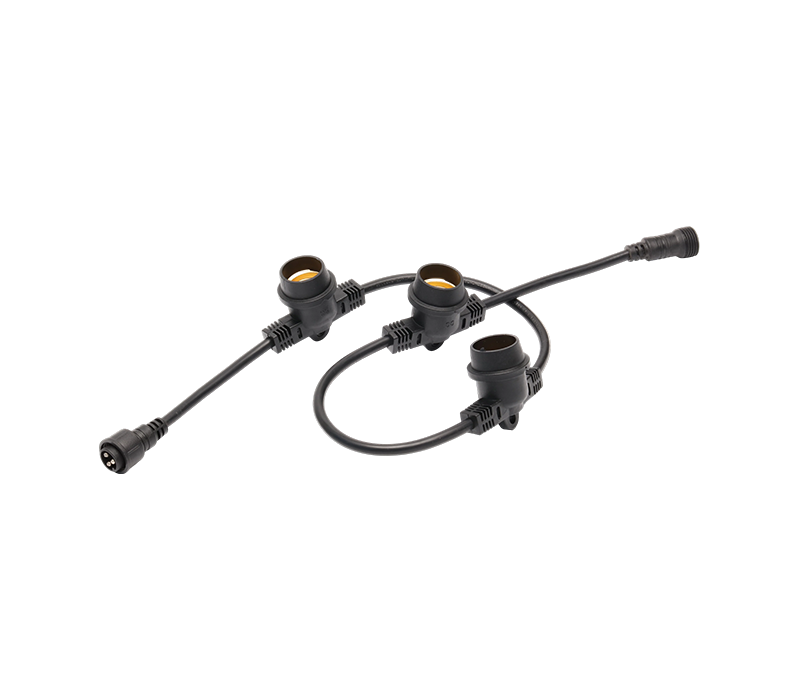 JD-PY LED Light String na May Three-Pin Waterproof Connector