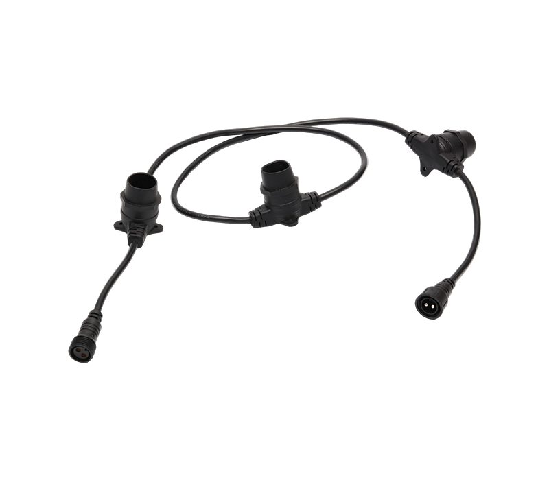 LED Light String na May Two-Pin Waterproof Connector