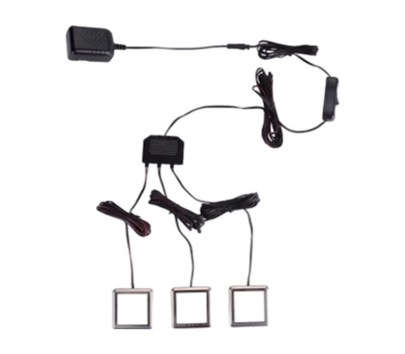 CLS-03 Cabinet Trim Lights Surface-Mounted Design na May Kasamang 2-Meter Power Cord